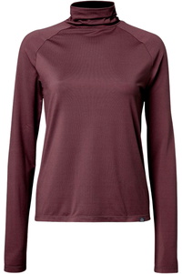2025 Mountain Horse Womens Kelly Turtle Top 45740776 - Dk Ruby Red